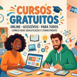 Cursos online grátis! Sites gratuitos.