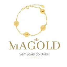 Vendemos semi joia folheada a ouro