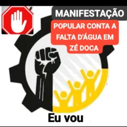 MANIFESTAÇÃO CONTRA A FALTA D'ÁGUA EM ZE DOCA