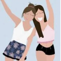 Meninas apoiam meninas