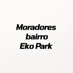 Moradores bairro Eko Park / Caarapó MS