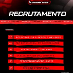 RECRUTAMENTO ALEXANDRIA SPORT