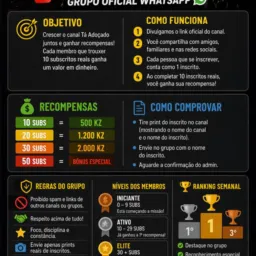 Tá Adoçado – Missão 10K( subscrição que paga)