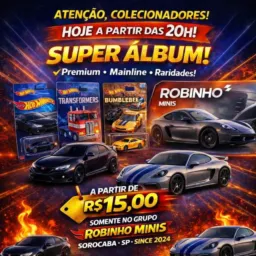 SUPER ÁLBUM DE L-O-O-S-E-S HOJE 20H 🚘 ROBINHO Minis 🚘