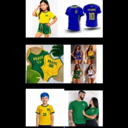 Roupas do Brasil 🇧🇷🇧🇷 para a copa