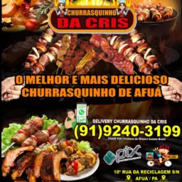 Churrascaria da Cris o melhor de Afuá 🤌🚴🤤