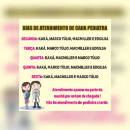 Vagas de pediatra no Fumusa.