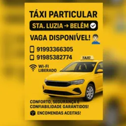 TÁXI S"Luzia/km47/Belém 🚕