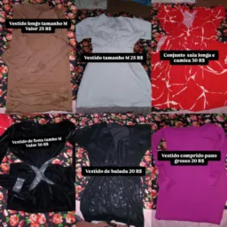 BAZAR Mikaely,roupas sapatos baratos e usados.