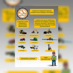 FJ TREINAMENTOS . CURSO DE MAQUINAS PESADAS