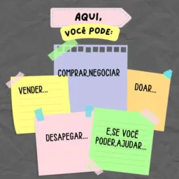 Compra,venda,desapego, doação🤝🏼