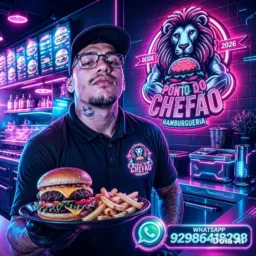PONTO DO CHEFÃO O MELHOR 🍔🍔