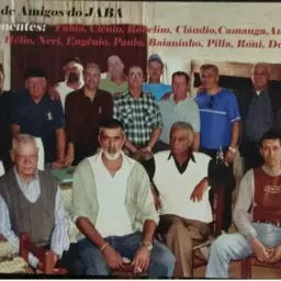 Grupo dos ciganos e sua equipe completa