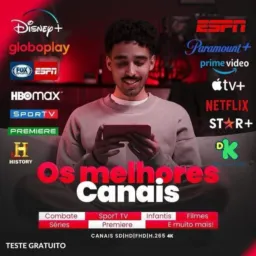 Pré-venda iptv J.K e S.M Streaming100%.A melhor lista de canais da atualidade! 📺📞📹📲🖥️🎥🎞️☎️