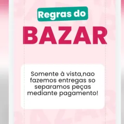 Bazar de roupas semi novas e usadas,+ utilidades.💳💰