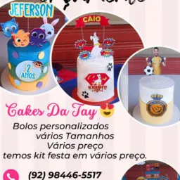 Cakes da Tay 😍 bolos personalizado