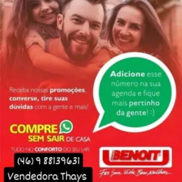 LOJAS BENOIT- VENDEDORA THAYS