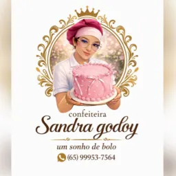 Confeiteira Sandra Godoy um sonho de bolo e doce para sua festa grupo de novo olímpia ❤️