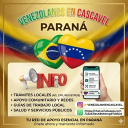 Informações,Ventas Venezolanos🇻🇪 en Cascavel PR🇧🇷