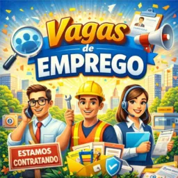 Trabalhe já 👩‍🔧🧑‍🔧 Vagas de emprego.