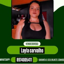Vendedora Layla carvalho 🍀🍀🍀