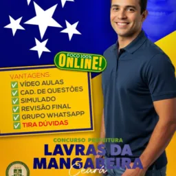 CONCURSO LAVRAS DA MANGABEIRA-CE 🚀