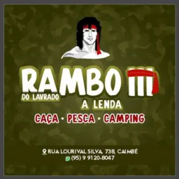 Grupo ll da loja 🏢 Rambo lll do lavrado a lenda 🪖 Rifas de produtos de caça ,pesca e camping .🚣