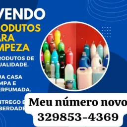 Vendas de produto de limpeza em gerais