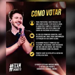 VOTAÇÃO #TEAMSMANIOTTO 🎱