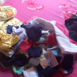 Roupas usadas para criança