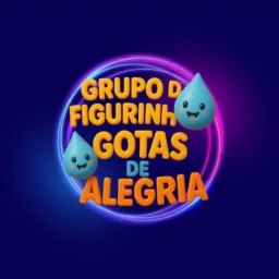 Gotas de Alegria Grupo de Figurinhas 🤣