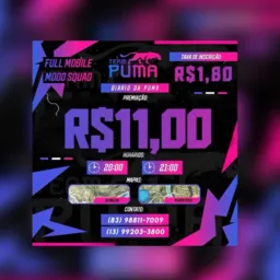 DIÁRIO DA PUMA 💜💙