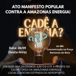 MOBILIZAÇÃO ENERGIA TEFÉ