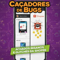 Bugs e promoções  da shopee e mercado livre