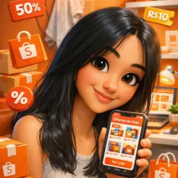 Shoppe Ofertas 🛍️🧡⚡