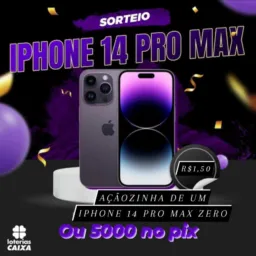 IPHONE 14 PRO MAX OU 5000 NO PIX