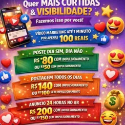 IMPULSIONE NAS REDES SOCIAIS