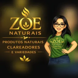 Cosméticos Zoe Naturais cabelo, corpo, rosto e clareadores
