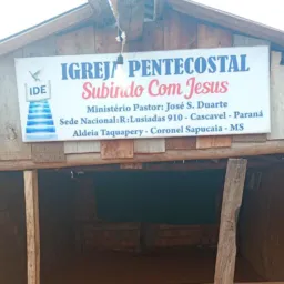 Igreja pentecostal subindo com Jesus aldeia taquaperi
