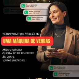 TRANSFORME O SEU CELULAR NUMA MÁQUINA DE VENDAS
