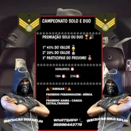 FREE FIRE CAMPEONATO 🇧🇷☠️
