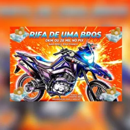RIFA DE UMA BROS 0KM 2026 OU 28 MIL NO PIX