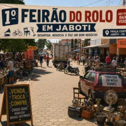 1° feirão do rolo em Jaboti