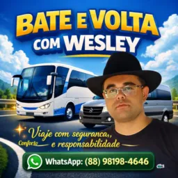 Grupo de viagens - Bate e volta com Wesley