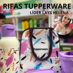 RIFAS LAYS HELENA LÍDER EMPREENDEDORA TUPPERWARE "🎁🛍️🎉