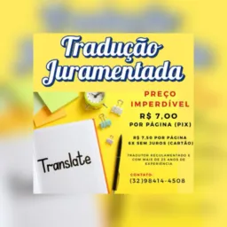 TRADUÇÃO JURAMENTADA