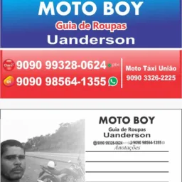 🏍🏍MOTO BOY. UANDERSON 🏍🏍
