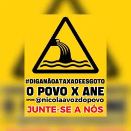#DIGONÃOATAXADEESGOTODAANE