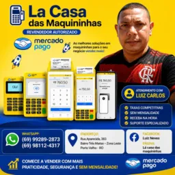 LA CASA DAS MAQUININHAS DE CARTÕES E VENDAS EM GERAL