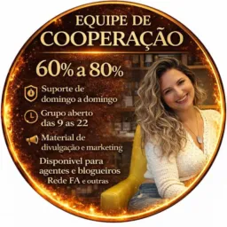 ❤️ EQUIPE 60% 70% e 80%❤️(AGENTES & BLOGUEIROS)